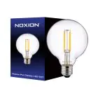 Noxion Pro Classic LED E27 Globe Filament Claire 95mm 8W 806lm - 827 Blanc Très Chaud | Dimmable - Équivalent 60W