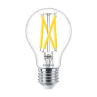 Philips Master LED E27 Poire Filament Claire 7.2W 1055lm - 922-927 Dim To Warm | Meilleur Rendu Des Couleurs - Dimmable - Équivalent 75W